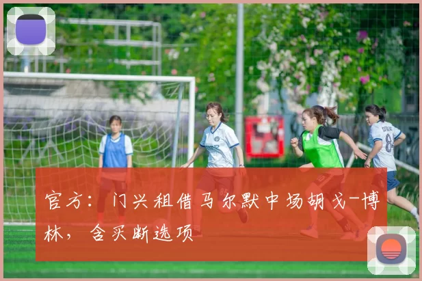 官方:门兴租借马尔默中场胡戈-博林,含买断选项